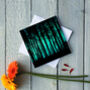 Rhythm Of The Trees Greetings Card, thumbnail 2 of 2