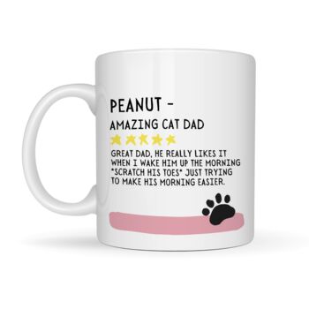 Personalised Amazing Cat Mum Or Dad Mug, 3 of 7