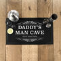 Personalised Dad's Man Cave Bar Mat, thumbnail 1 of 2
