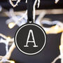 Typewriter Letter Personalised Christmas Decoration, thumbnail 3 of 5
