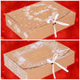 Robin Wreath Christmas Gift Box Set Of Two, thumbnail 1 of 7
