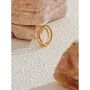 Monaco D’or Baroque Double Band Disc Charm Ring, thumbnail 6 of 6