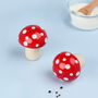 G Decor Forest Mushroom Salt And Pepper Shaker Set, thumbnail 4 of 7