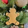 Lego Compatible Gingerbread Christmas Tree Decoration, thumbnail 1 of 4