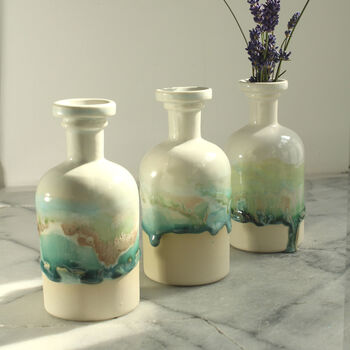 Apothecary Bottle Vase Ceramic Vase, 8 of 10