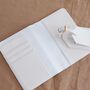 Personalised Zodiac Passport Cover And Luggage Tag In White, thumbnail 3 of 5