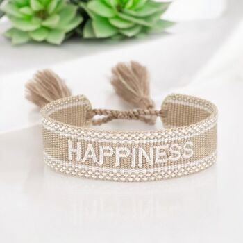 Charming Cotton Rope Persoanlised Bracelet, 11 of 11