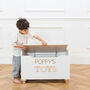 Personalised Wooden Toy Box, thumbnail 3 of 3