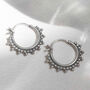 Sterling Silver Tangier Hoops, thumbnail 3 of 5