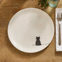 Cat Dinner Plates, Set Of Four, Fine Bone China, thumbnail 2 of 8