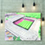 Bristol City Ashton Gate Stadium Canvas, thumbnail 1 of 6