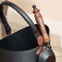Copper Fireside Fuel Bucket With Shovel, thumbnail 3 of 7