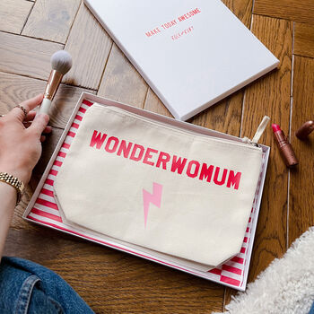 Wonderwomum Super Mum Make Up Bag, 2 of 4