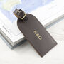 Personalised Foiled Leather Luggage Tag, thumbnail 2 of 12