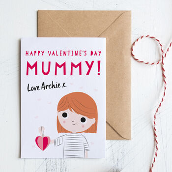 Customised Mummy Valentine's Card, 6 of 6