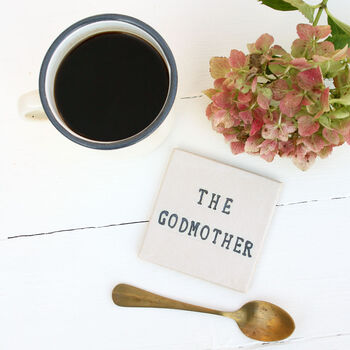 The Godfather/Godmother Ceramic Coaster, 5 of 10