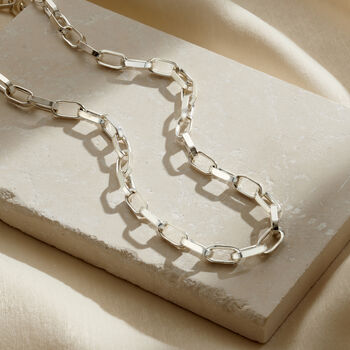 Chunky Chain Link Necklace, 2 of 4