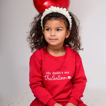 'My Mummy's My Valentine' Embroidered Sweatshirt, 4 of 5