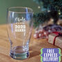 Personalised New Year Pint Glass, thumbnail 1 of 8