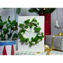 Mistletoe Wreath Luxury Christmas Card, thumbnail 4 of 9