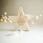 Personalised Star With Dove Keepsake Gift, thumbnail 2 of 2
