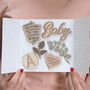 Personalised Magnet New Baby Letterbox Gift Card, thumbnail 3 of 6