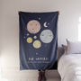Personalised 'Our Universe' Family Luxury Blanket, thumbnail 1 of 6