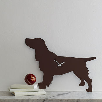 Spaniel Clock With Wagging Tail, 3 of 6
