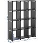 12 Cube Bookcase Cube Storage Closet Organiser Shelf, thumbnail 9 of 9