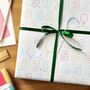 Colour In Birthday Numbers Wrapping Paper Set, thumbnail 1 of 6