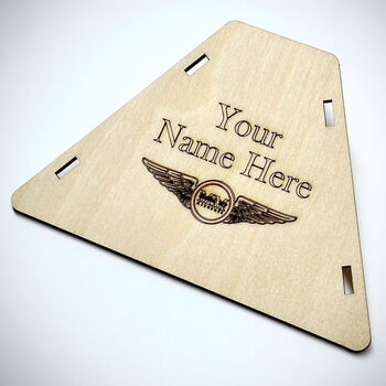 Boeing 737 8200 Model Plane Personalised Wooden Kit, 8 of 11