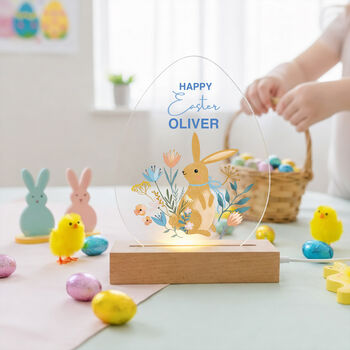 Personalised Easter LED Egg Plaque, 4 of 8