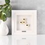 Mr And Mr Scrabble Gift Frame Wedding Gift, thumbnail 1 of 6