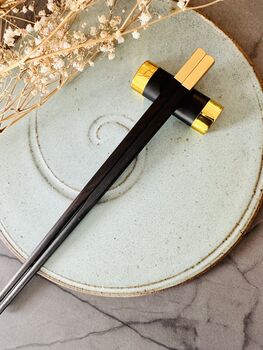 Luxury Personalised Wooden Chopsticks Gift, 7 of 11