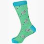 Men's Bamboo Socks Gift Box Safari Animals, thumbnail 4 of 4