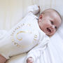 Personalised Squiggle Initial Babygrow, thumbnail 2 of 3