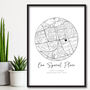 Personalised 'Our Special Place' Map Print, Anniversary Gift Print, Mother's Day Present, thumbnail 2 of 3