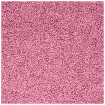 The Rugs Plain Pink Shaggy Rug, 8 of 10