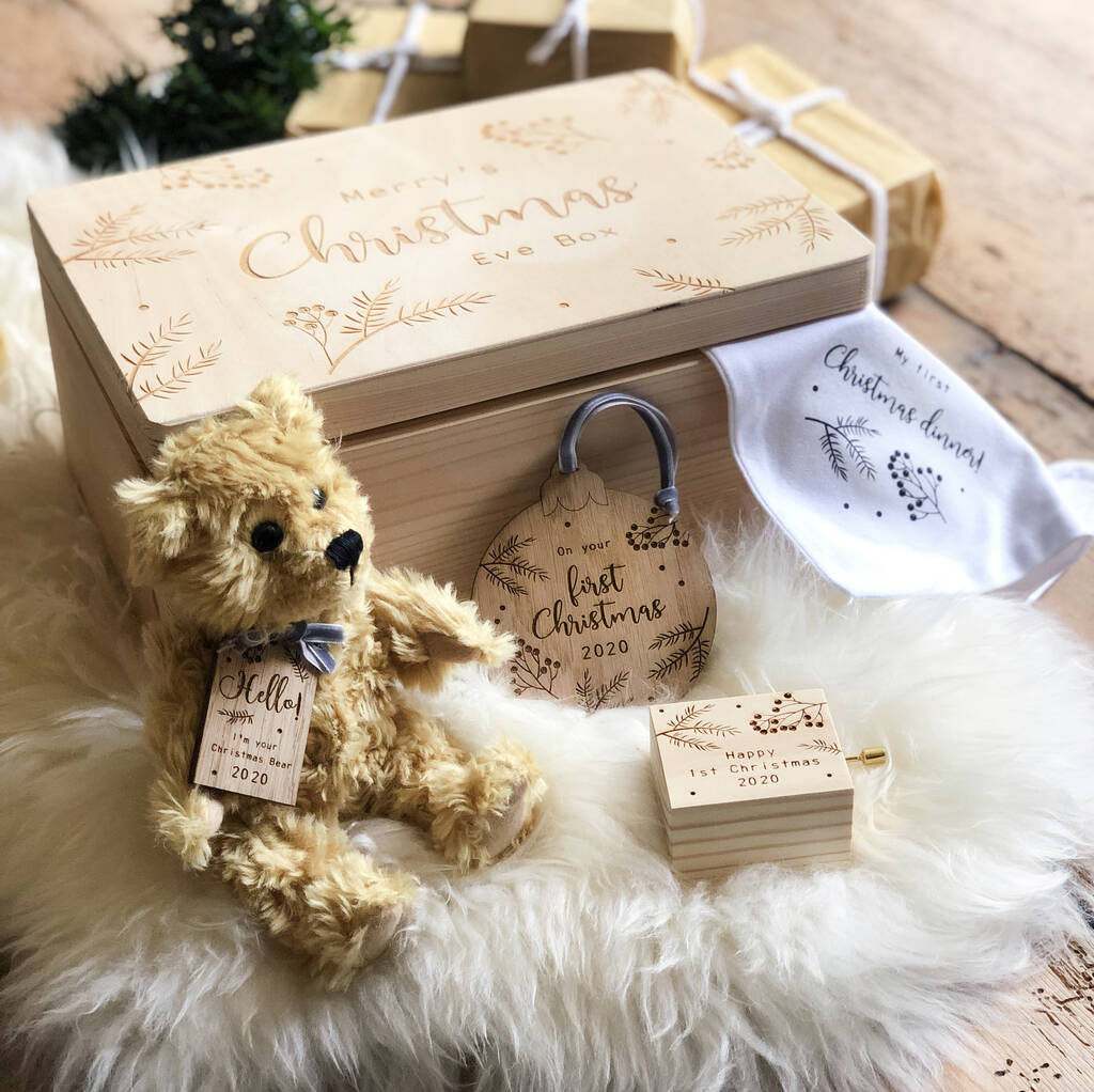 Personalised Baby's First Christmas Box, 1 of 2