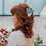 Clara Wedding Flower Bridal Hair Pin Set, thumbnail 2 of 3