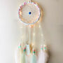 Pink Pastel Dream Catcher For Girls Room Wall Handing, thumbnail 1 of 6