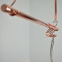 Copper Ceiling Pot And Pan Rail/Rack, thumbnail 4 of 5