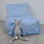Personalised Childs Blue Star Bean Bag, thumbnail 3 of 5