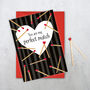 Valentines / Anniversary Card You're My Perfect Match, thumbnail 1 of 3