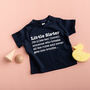 Sisters Definition T Shirt Set, thumbnail 3 of 8