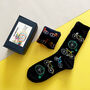 Personalised Bicycle Enthusiast Men's Socks In A Box, thumbnail 3 of 8