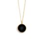 Black Onyx Porthole Necklace, thumbnail 7 of 8