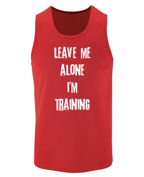 Leave Me Alone Mens Tank, 3 of 3
