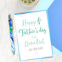 Personalised Grandad First Father's Day Card, thumbnail 1 of 2