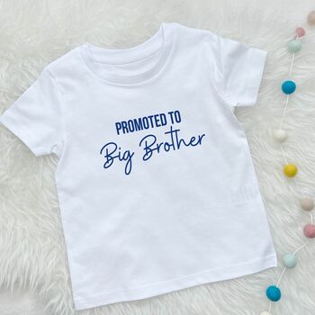 Promoted To Big Brother/Big Sister T Shirt, 2 of 9